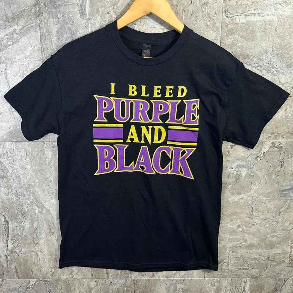Black and purple LSU t-shirt Men's Medium‎ #LSU #Tigers
